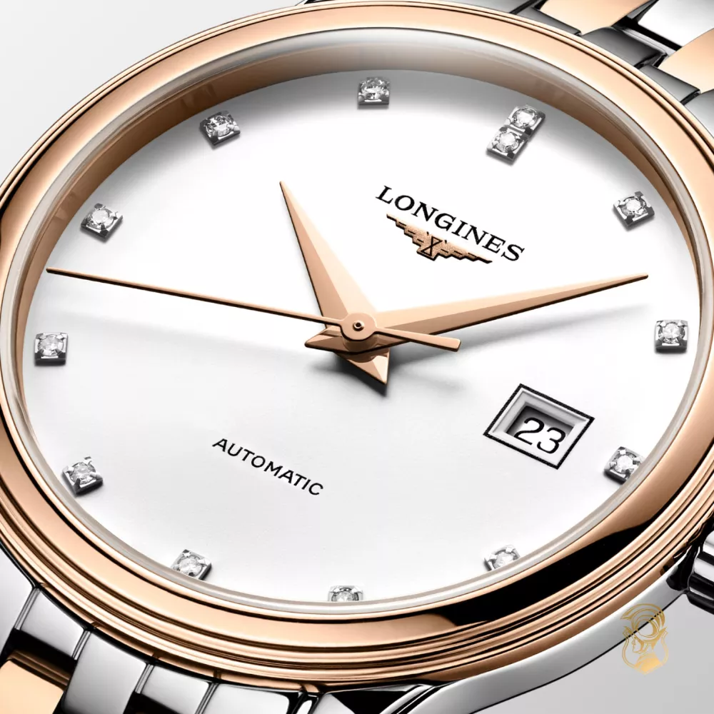 Longines Flagship Classic Diamonds L4.374.3.98.7 Watch 30mm