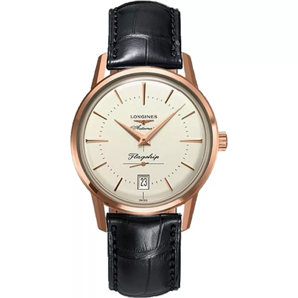 Longines Flagship Heritage L4.795.8.78.2 Watch 39mm