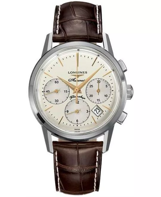Longines Flagship Heritage L4.796.4.78.2 Watch 40mm