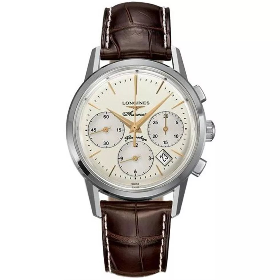 Longines Flagship Heritage L4.796.4.78.2 Watch 40mm