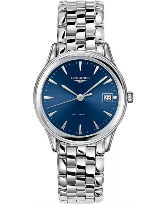 Longines Flagship L4.774.4.92.6 Blue Automatic Watch 36mm