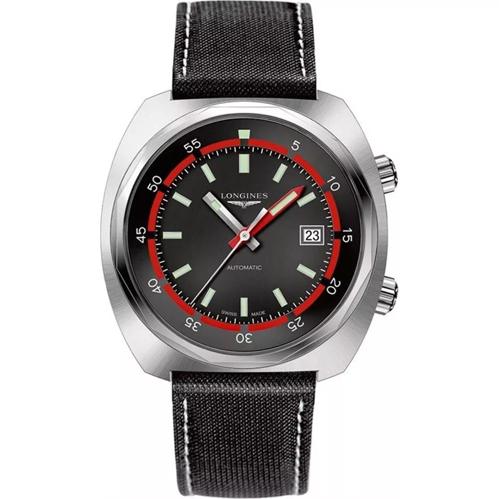 Longines Heritage Diver L2.795.4.52.0 Watch 43mm