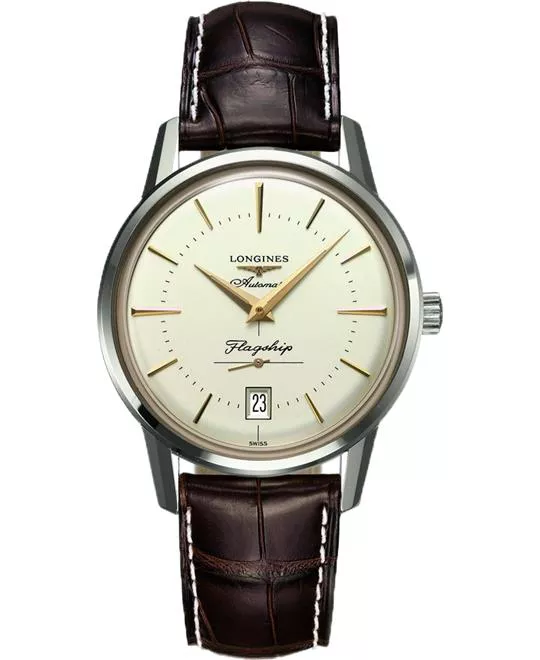 Longines Heritage Flagship L4.795.4.78.2 Watch 38.5mm