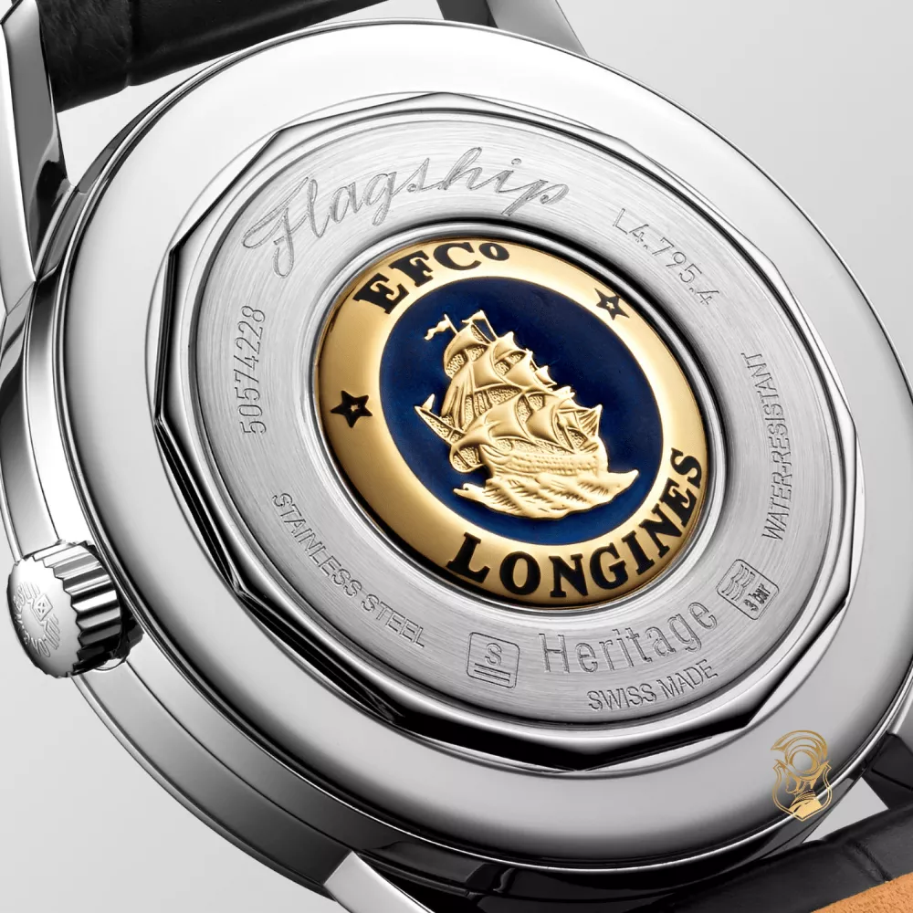 Longines Heritage Flagship L4.795.4.78.2 Watch 38.5mm
