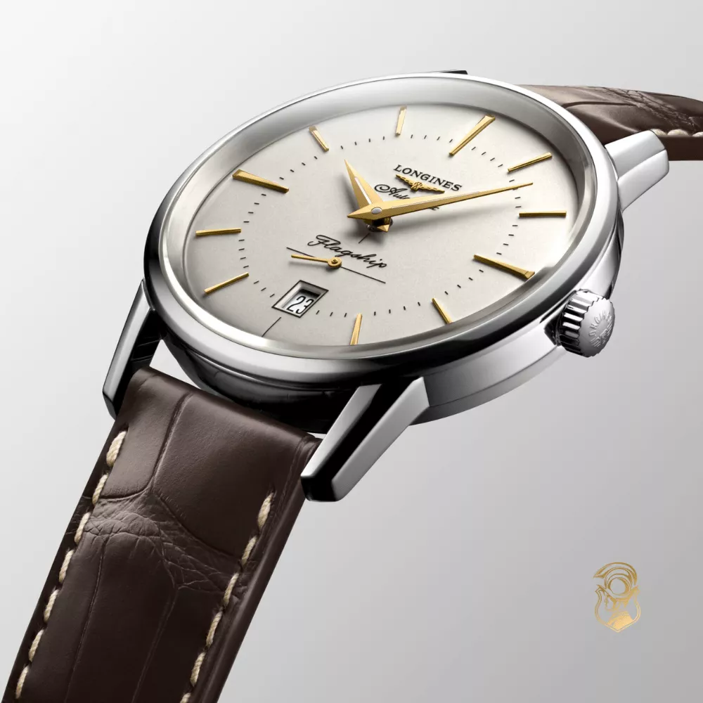 Longines Heritage Flagship L4.795.4.78.2 Watch 38.5mm