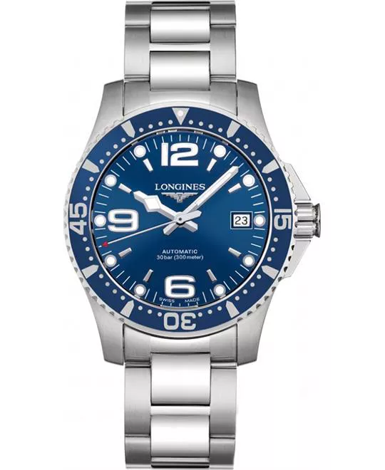 Longines Hydro Conquest Diving L3.641.4.96.6 Watch 39mm 