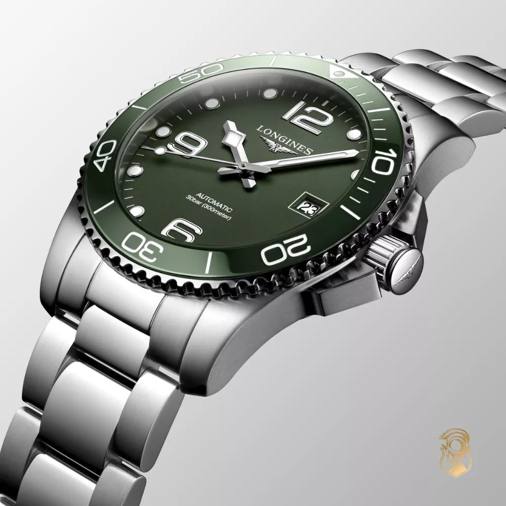 Longines Hydroconquest Green Tone L37814066 Watch 41mm