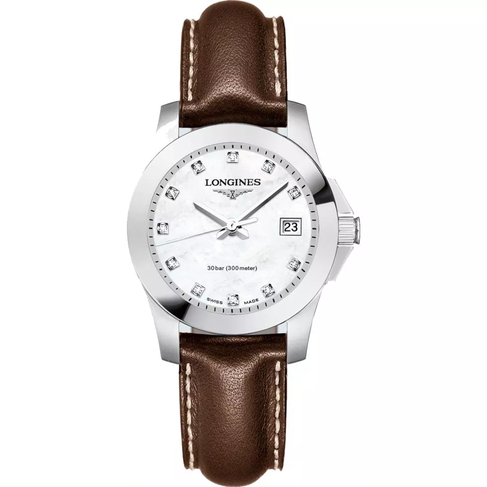 Longines Conquest L3.376.4.87.5 Watch 29.5mm