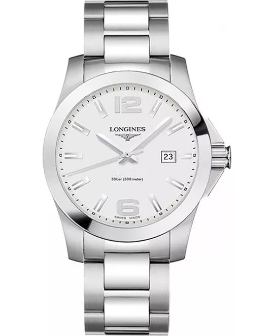 Longines Conquest L3.759.4.76.6 Watch 41mm