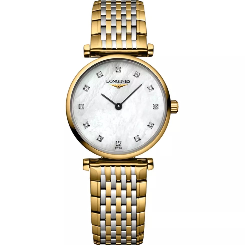 Longiens La Grande L4.209.2.87.7 Diamond Watch 24mm