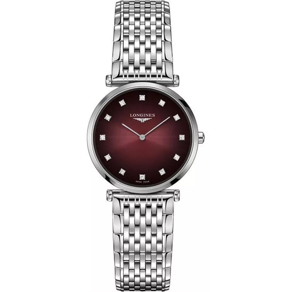 Longines La Grande  Red Diamond Watch 29 mm