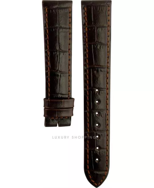 Longines Leather Brown Original Watch Strap 18/16