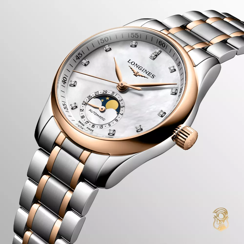 Longines Master L2.409.5.89.7 Moonphase 34mm 