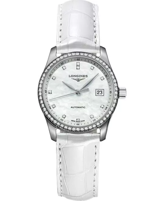 Longines Master  L2.257.0.87.2 White Watch 29mm