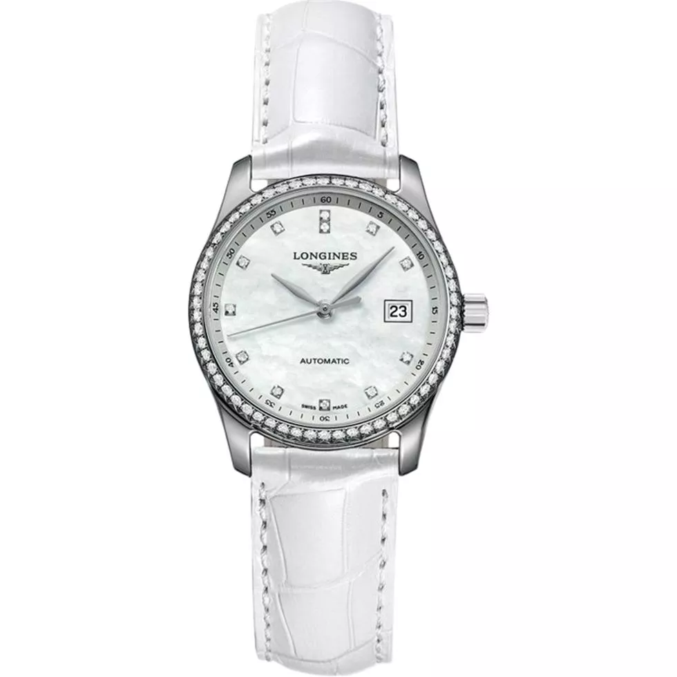 Longines Master  L2.257.0.87.2 White Watch 29mm