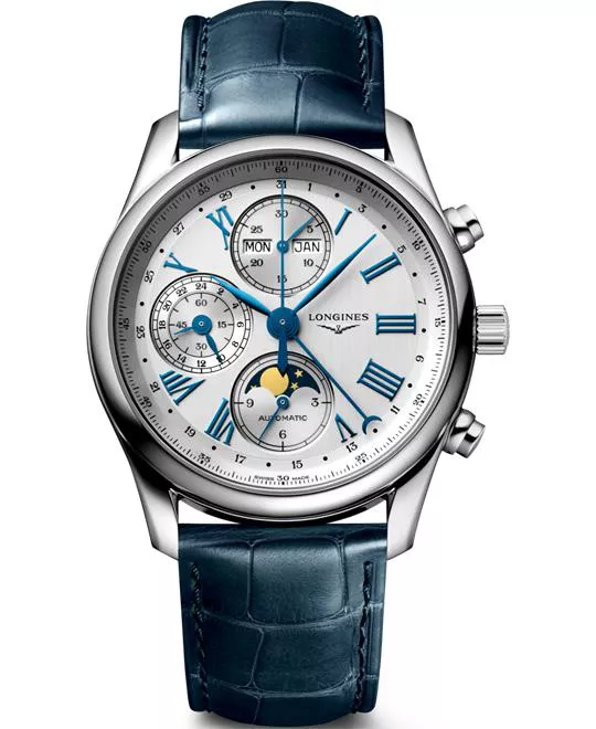 Longines Master L2.673.4.71.2 Moonphase Blue Watch 40mm