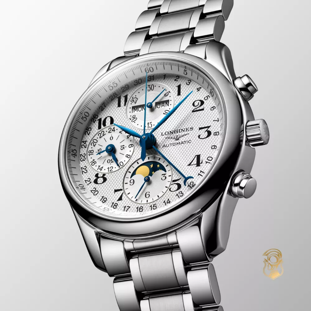 Longines Master L2.673.4.78.6 Moonphase Watch 40mm
