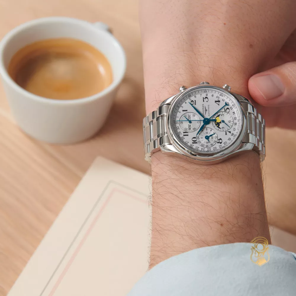 Longines Master L2.673.4.78.6 Moonphase Watch 40mm