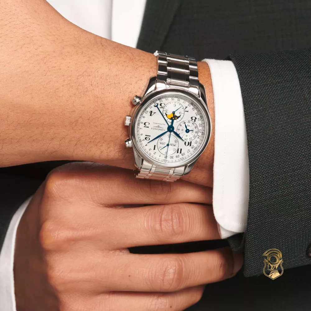 Longines Master L2.673.4.78.6 Moonphase Watch 40mm