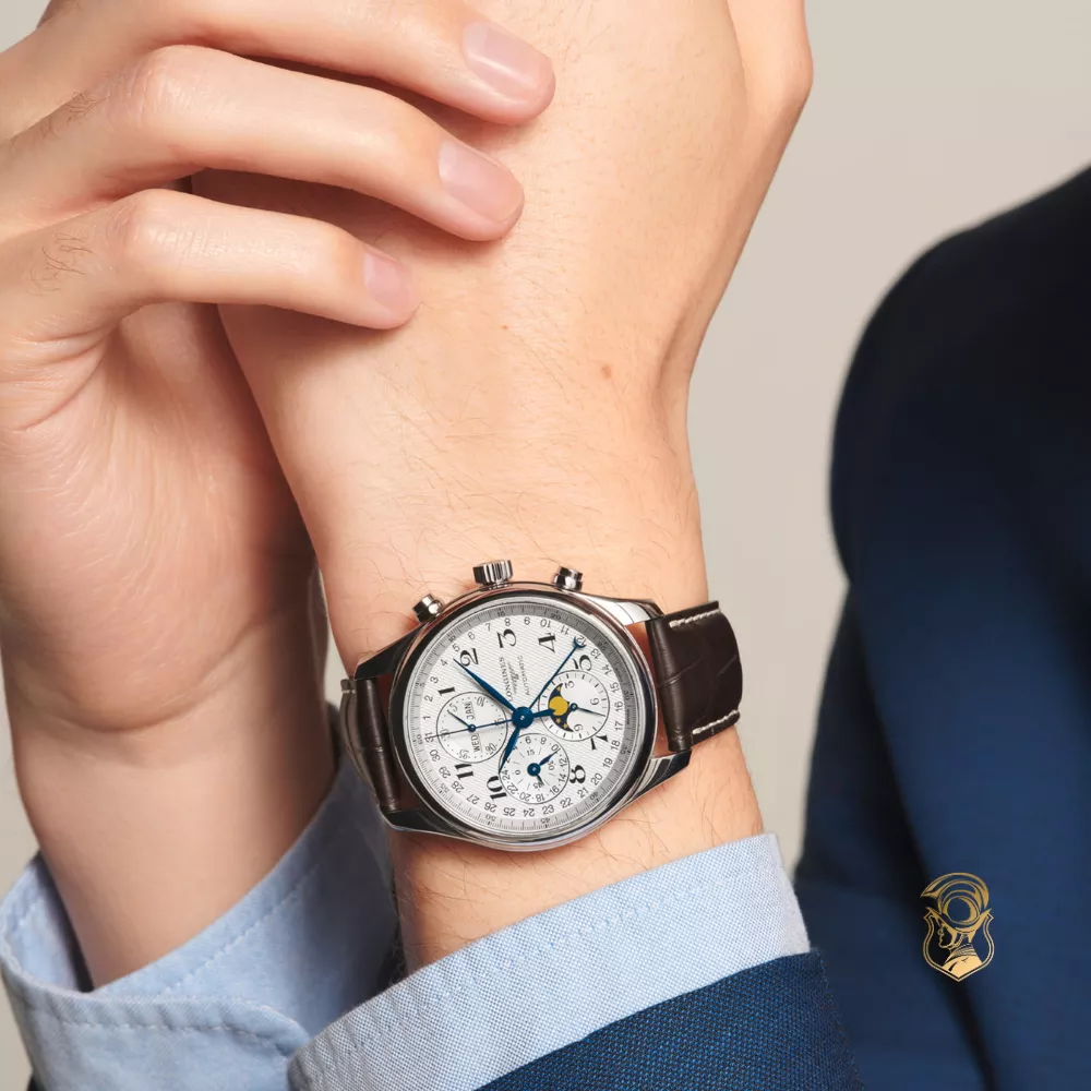 Longines Master L2.773.4.78.3 Moonphase 42mm