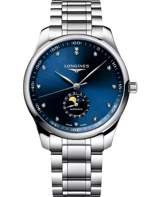 Longines Master L2.919.4.97.6 Diamond Watch 42mm