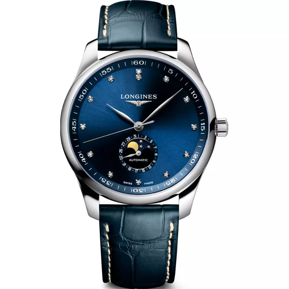 Longines Master Moonphase L2.919.4.97.0 Watch 42mm