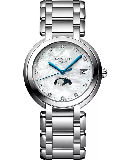 Longines PrimaLuna L8.116.4.87.6 Diamond Watch 34mm