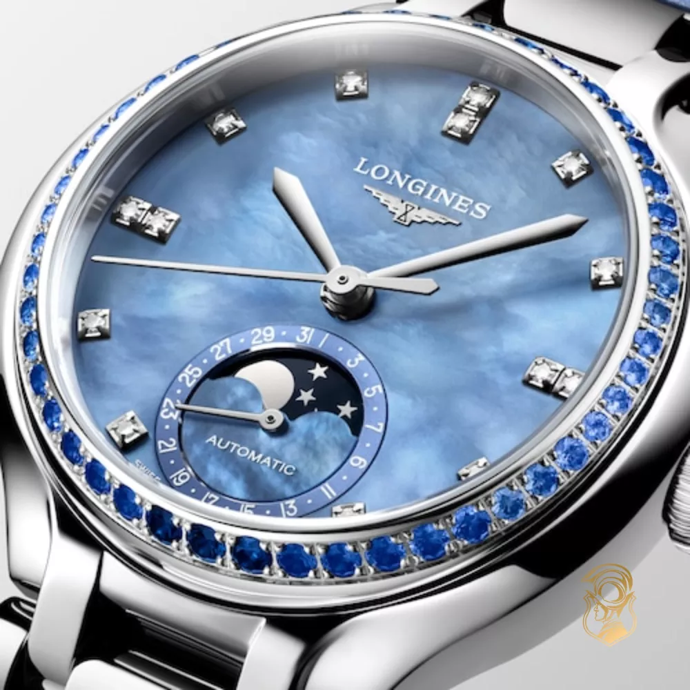 Longines Primaluna L8.126.0.97.2 Moonphase Watch 34mm