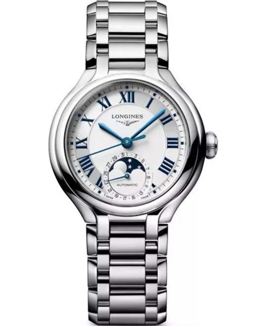 Longines Primaluna L8.126.4.71.6 Moonphase Watch 34mm