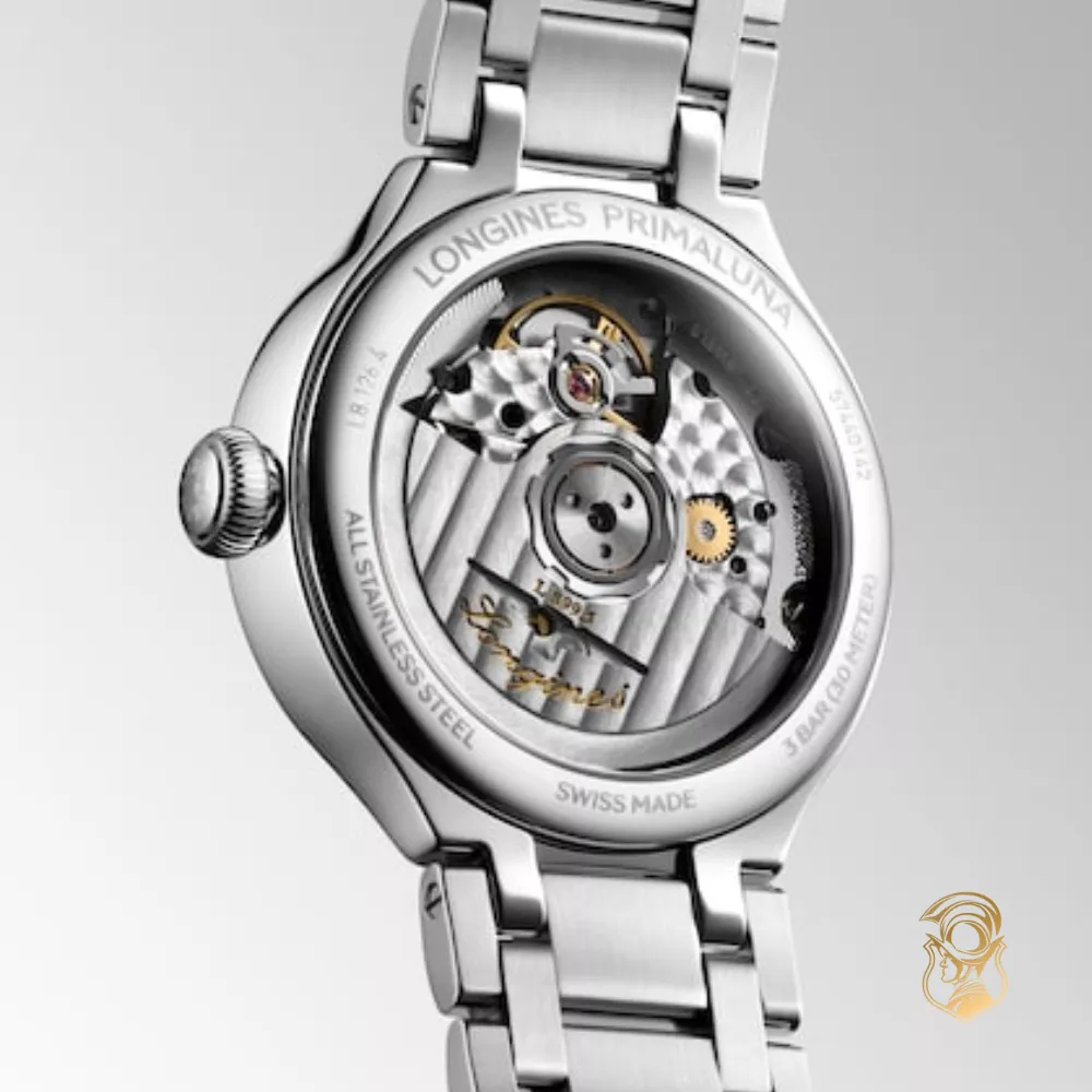 Longines Primaluna L8.126.4.71.6 Moonphase Watch 34mm