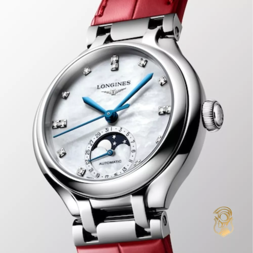Longines Primaluna L8.126.4.87.2 Moonphase Watch 34mm