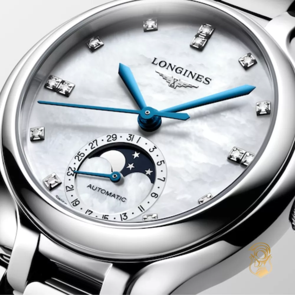 Longines Primaluna L8.126.4.87.2 Moonphase Watch 34mm