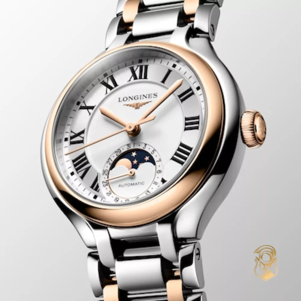 Longines Primaluna L8.126.5.71.7 Moonphase Watch 34mm