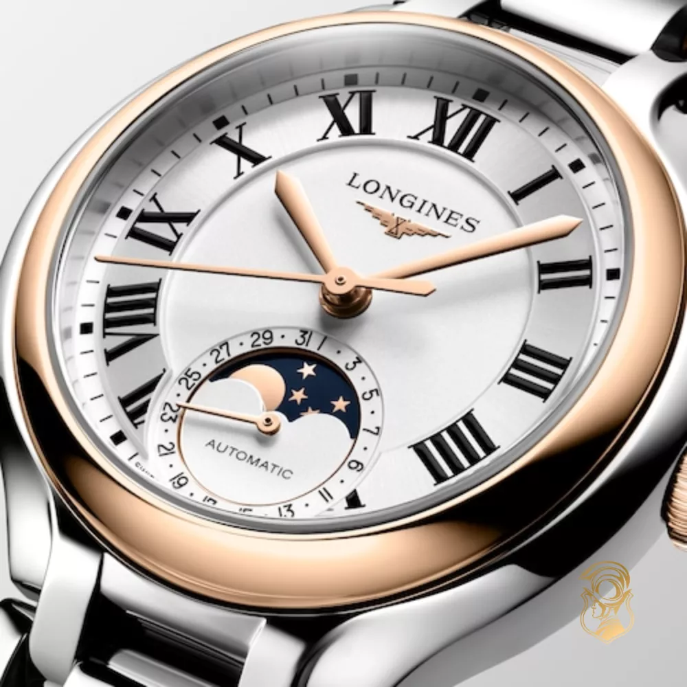 Longines Primaluna L8.126.5.71.7 Moonphase Watch 34mm