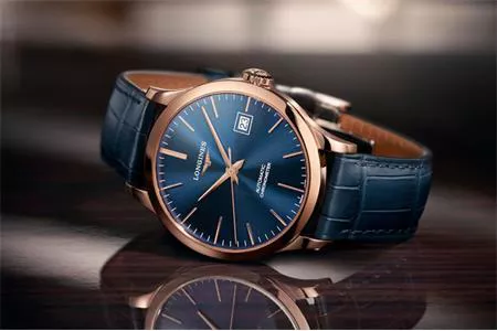 LONGINES RA MẮT PHIÊN BẢN ĐỒNG HỒ RECORD ROSE-GOLD BLUE DIAL MỚI