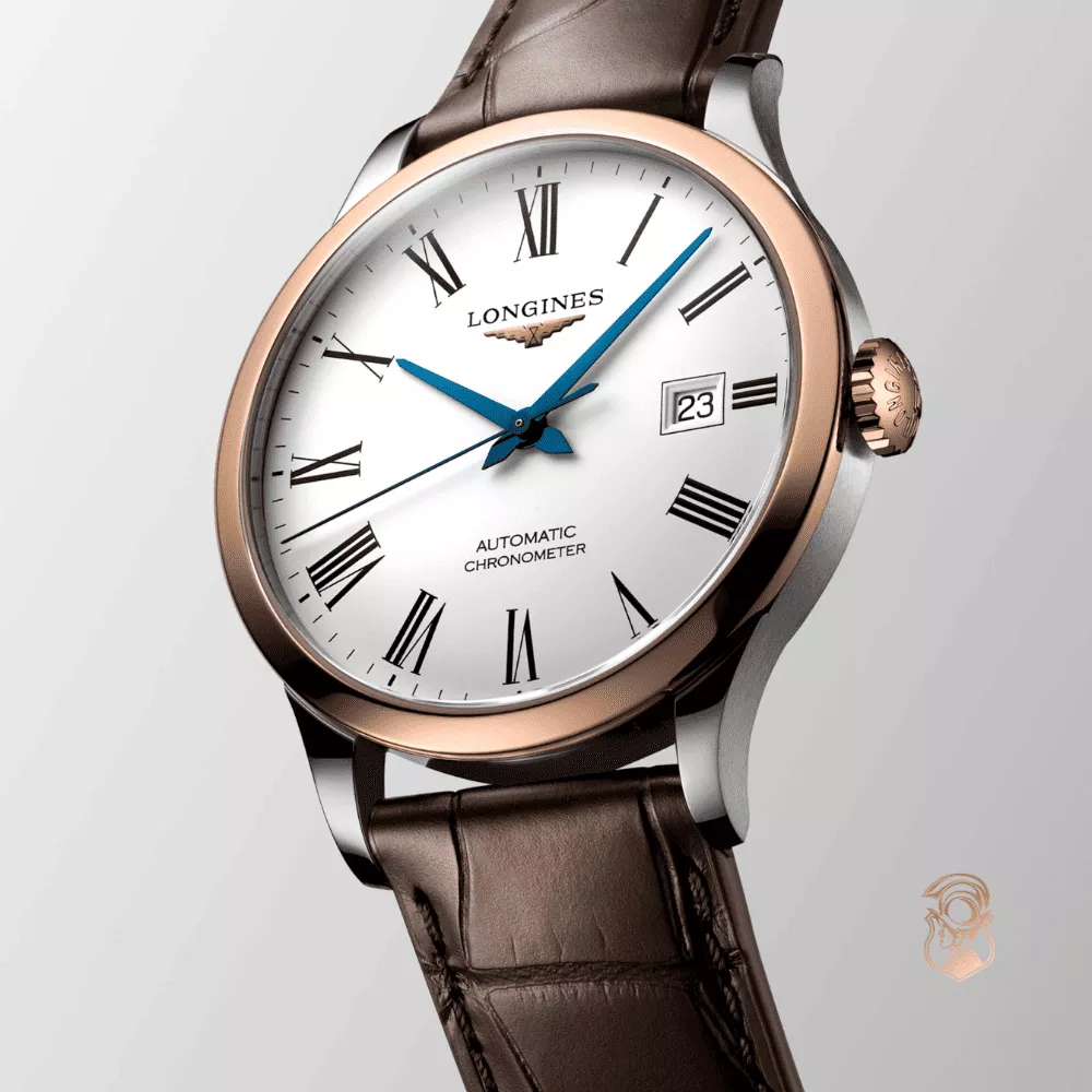 Longines Record L2.821.5.11.2 Watch 40mm