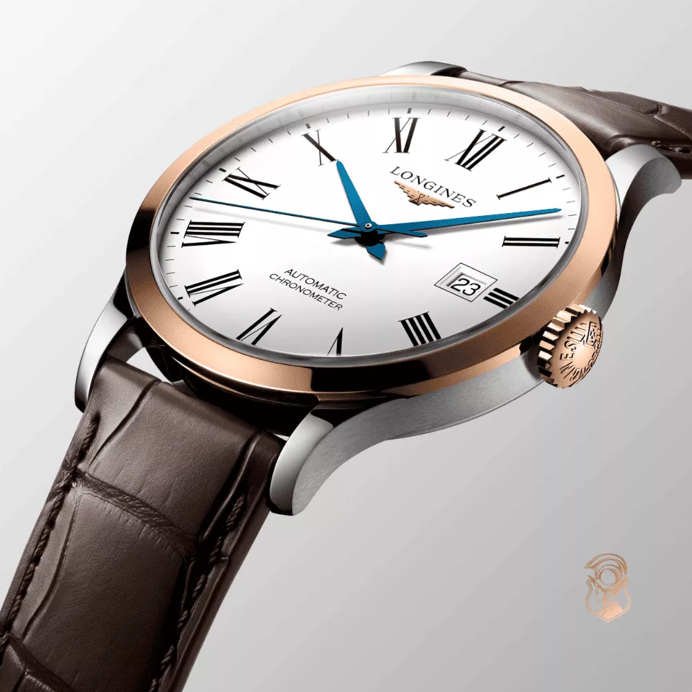 Longines Record L2.821.5.11.2 Watch 40mm