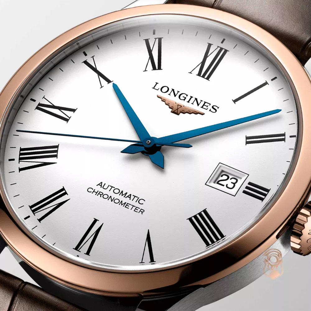 Longines Record L2.821.5.11.2 Watch 40mm