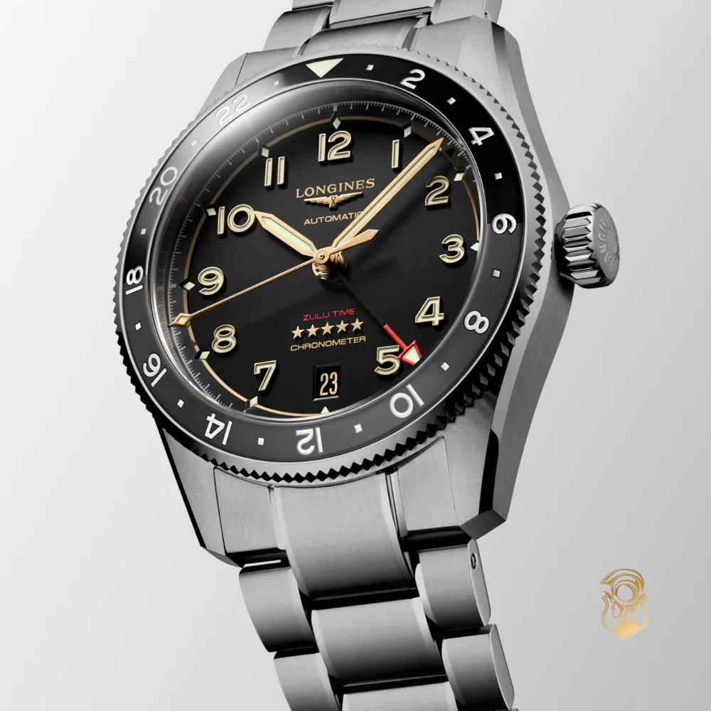 Longines Spirit L3.802.1.53.6 Black-Tone Titanium Watch 39mm