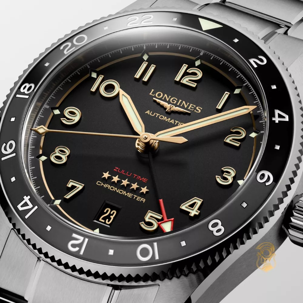 Longines Spirit L3.802.1.53.6 Black-Tone Titanium Watch 39mm