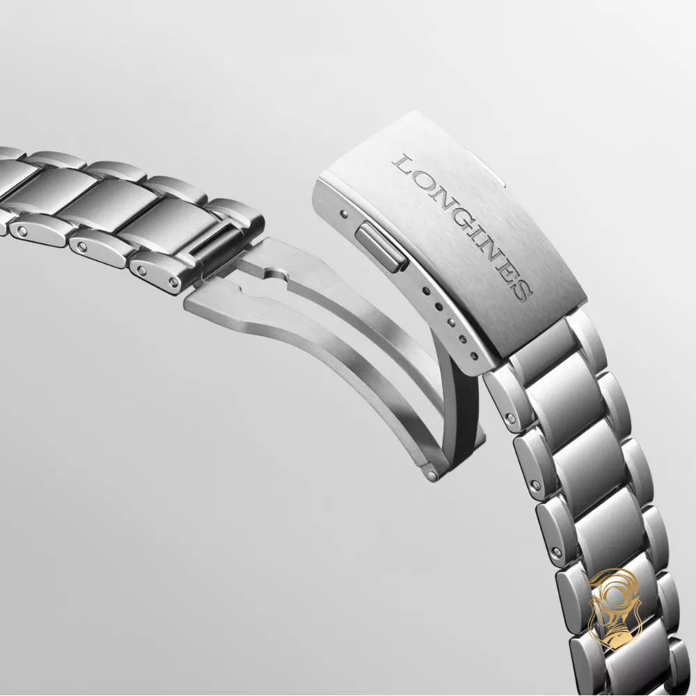 Longines Spirit L3.802.4.93.6 Zulu Time Watch 39.5mm