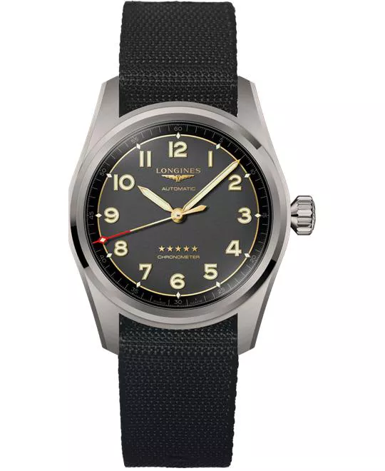 Longines Spirit L3.810.1.53.2 Titanium Watch 40mm