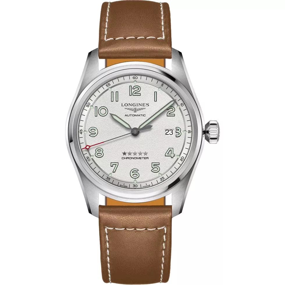 Longines Spirit L3.811.4.73.2 Watch 42mm