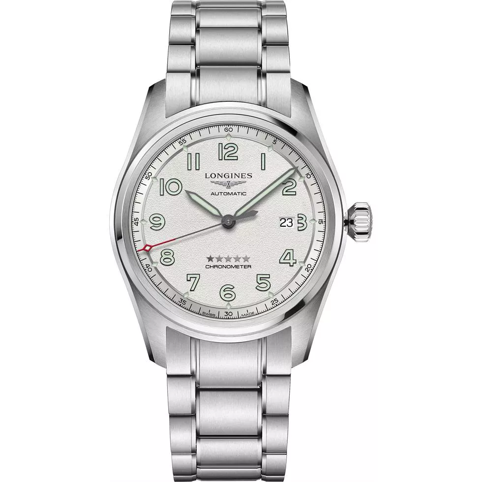 Longines Spirit L3.811.4.73.6 Watch 42mm