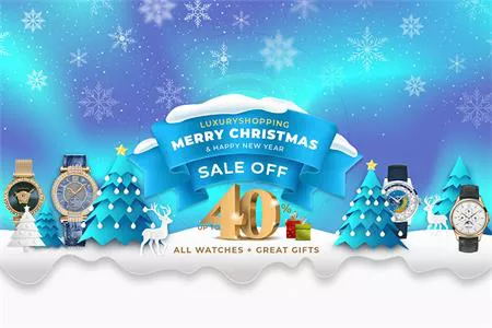 HOLIDAY SEASON SALE UP TO 40%: ĐÓN GIÁNG SINH CHÀO NĂM MỚI CÙNG LUXURY SHOPPING
