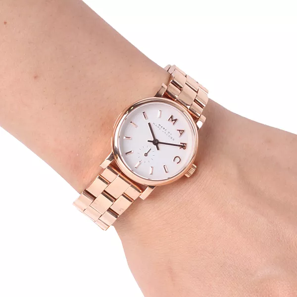 Marc by Marc Jacobs Baker Mini Rose Tone Watch 28mm