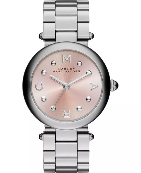 Marc By Marc Jacobs Dotty Pink Sunray Ladies Watch 34MM