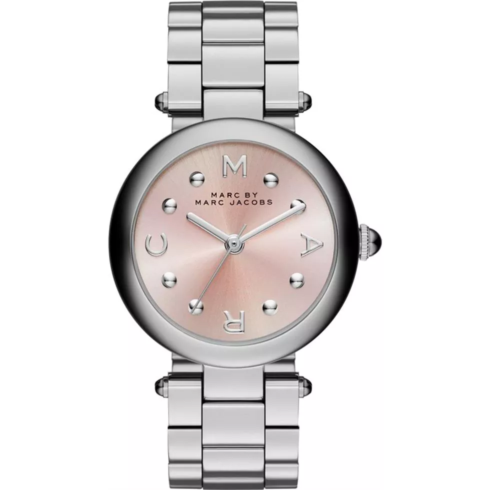Marc By Marc Jacobs Dotty Pink Sunray Ladies Watch 34MM