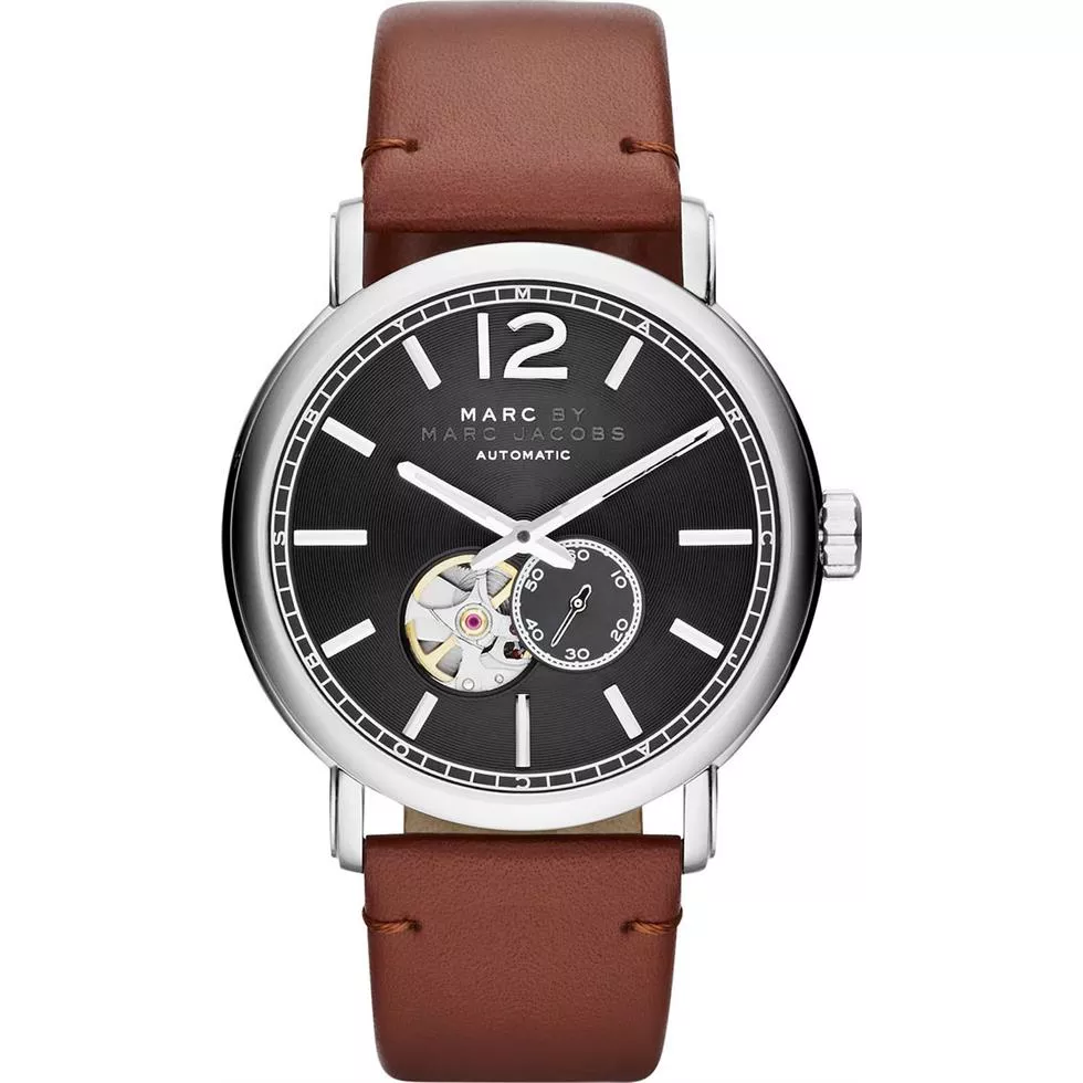 Marc by Marc Jacobs Men's Fergus Camel Leather Watch 42mm 