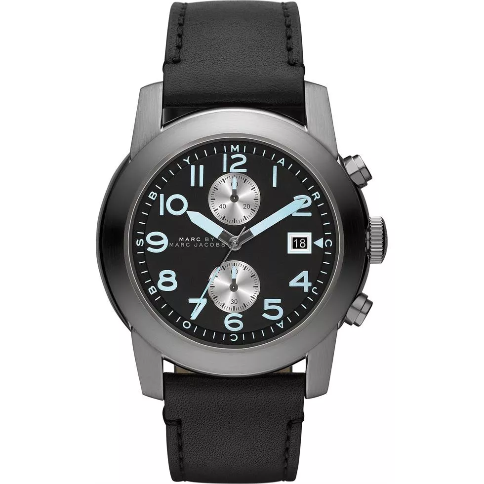 Marc Jacobs  Larry Men's Chronograph Watch 46mm 